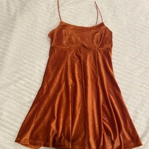 Mini Orange Dress